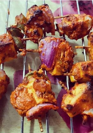 A picture of Paneer tikka.