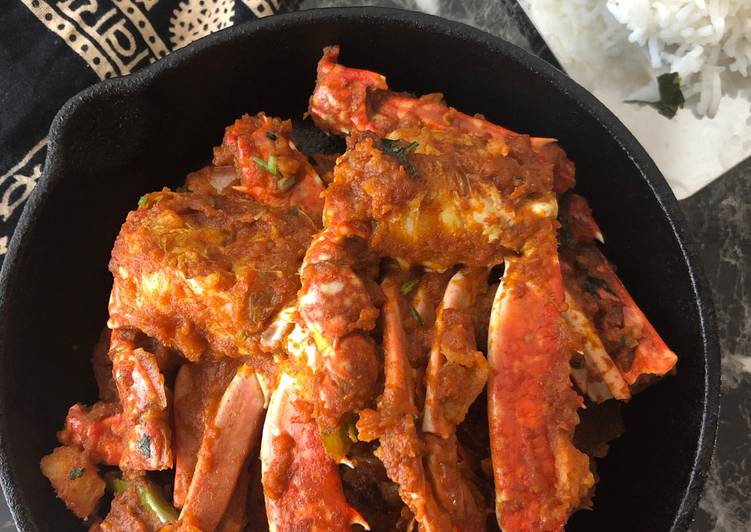 Kakrar Jhal/Bengali style Crab