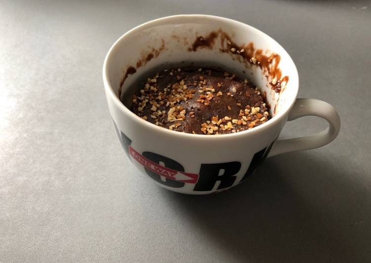 Mug cake au chocolat