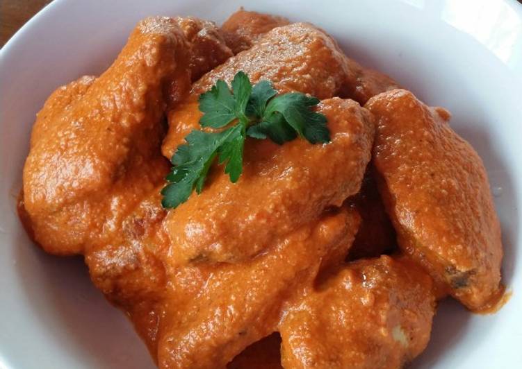 Langkah mengolah Butter chicken wings(ayam cream mentega) yang mudah