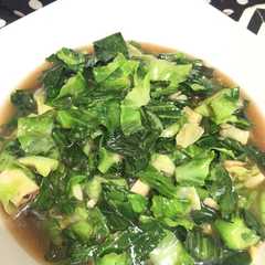 A picture of Tumis Keciwis Bawang Putih.