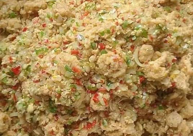 Cumi telor asin ala inyong