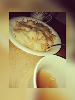 صورة لوصفة شعيريه بالحليب المكثف 🥣