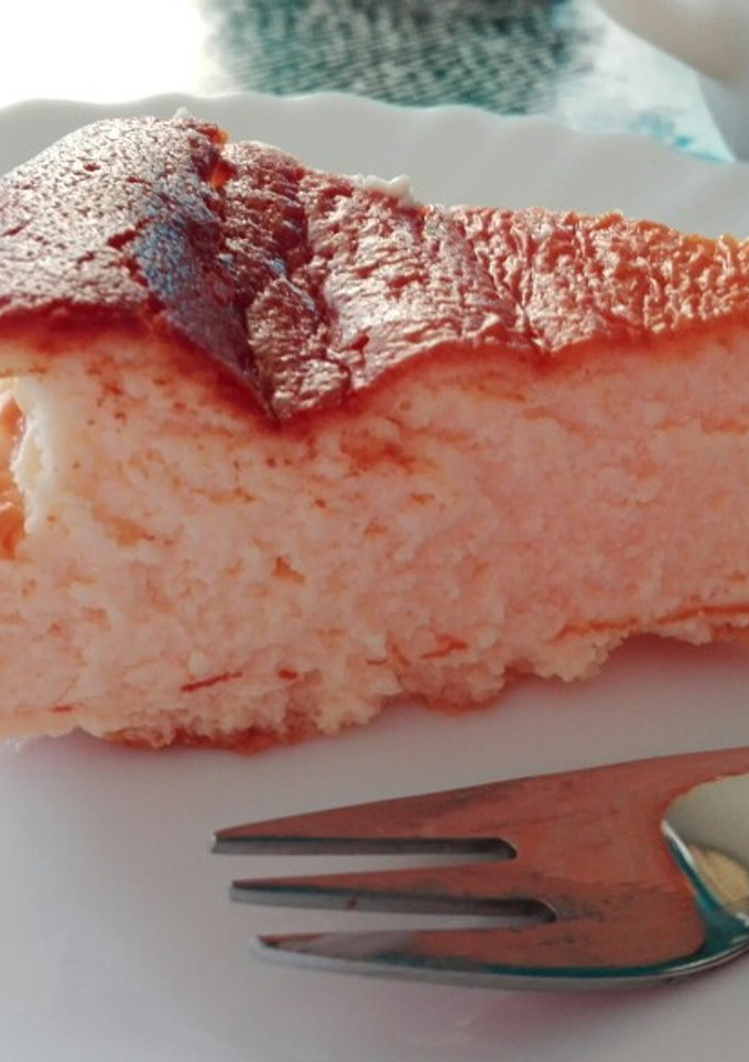 Una foto de Tarta de queso La Viña, sin lactosa🍰