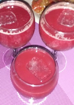A picture of Beetroot drink.
