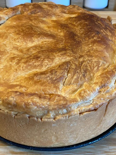 Una foto de Tarta de Bacon y Puerros (Martha's Pie)