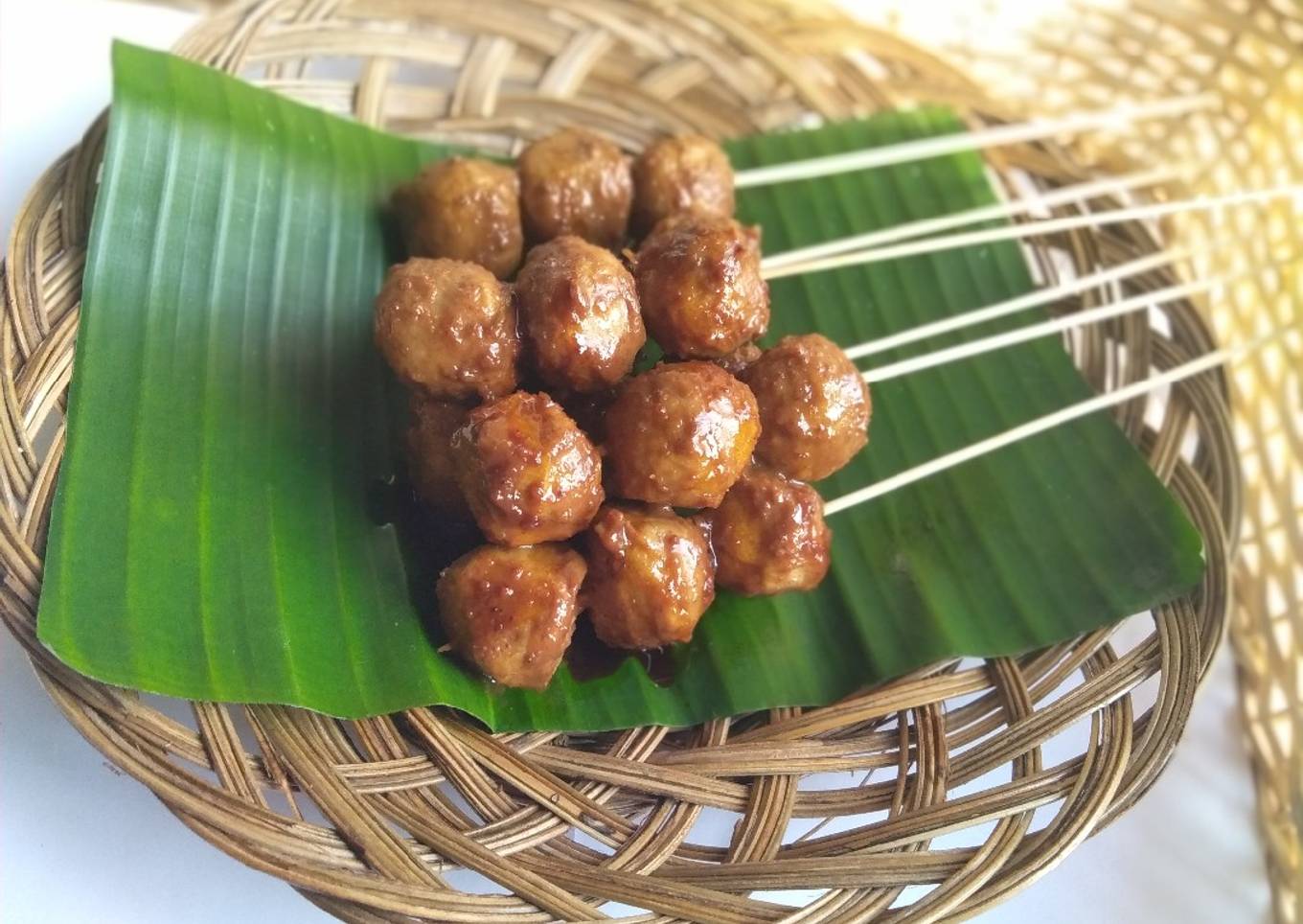 Baso Bakar (Sokar bumbu kacang)🍡