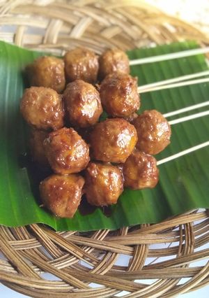 Foto resep Baso Bakar (Sokar bumbu kacang)🍡