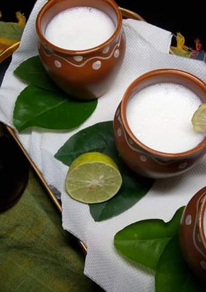 টকদই এর ঘোল রেসিপির প্রধান ছবি