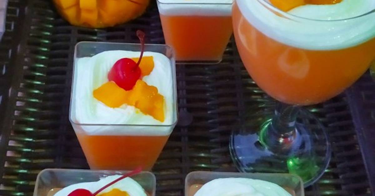 Buah Manga Besar 4 684 resep puding buah enak dan sederhana Cookpad