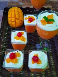 Foto resep Mango silky pudding