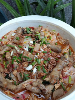 Foto resep Seblak ceker bakso