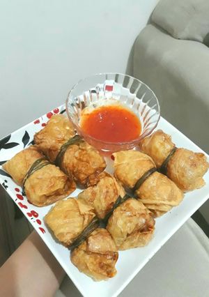 Foto resep Lumpia Ayam Udang Kulit Kembang Tahu