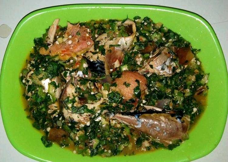 Recipe of Ultimate Oil less Okro Soup by Ogechukwu Mbanugo