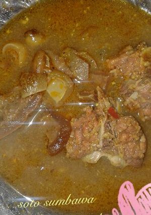 Foto resep Soto sumbawa ala cemal cemil