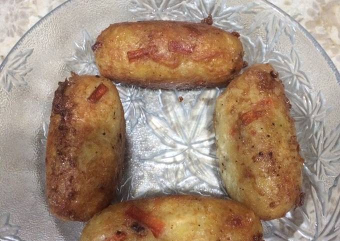 Chicken potato kabab