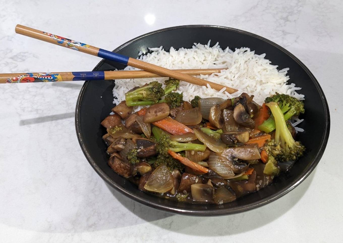 Hoisin Veggies Stir Fry