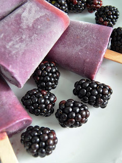 Una foto de Helado de moras (sin lactosa)