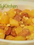 Patata a la riojana/potato with chorizo
