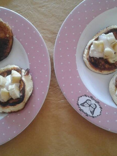 Una foto de Buñuelos de banana sin harina