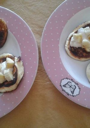 Una foto de Buñuelos de banana sin harina