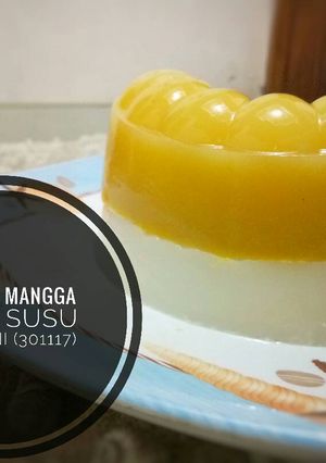 Foto resep Pudding Mangga Lapis Susu