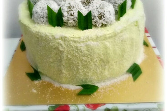 Resep Klepon Cake Anti Gagal