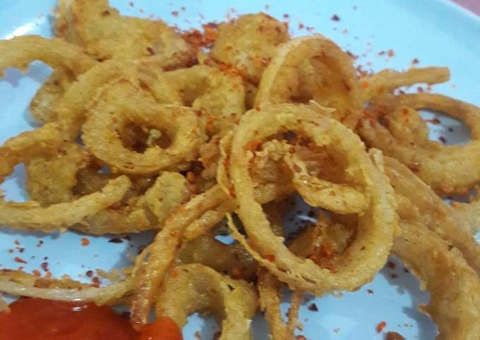 Resep Onion Rings Crispy Mudah Sederhana Dan Cepat Oleh Wai - Cookpad