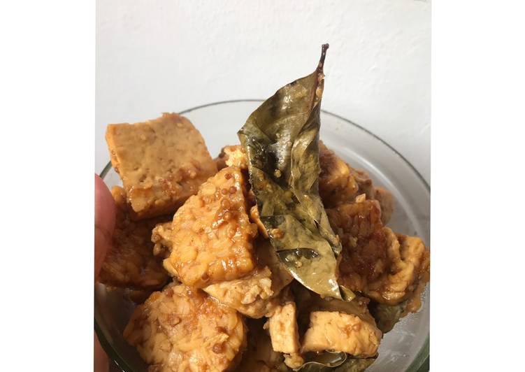 Resep Tempe Tahu Bacem Anti Gagal