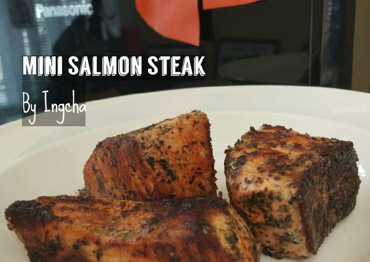 Resep Mini Salmon Steak Yang Enak