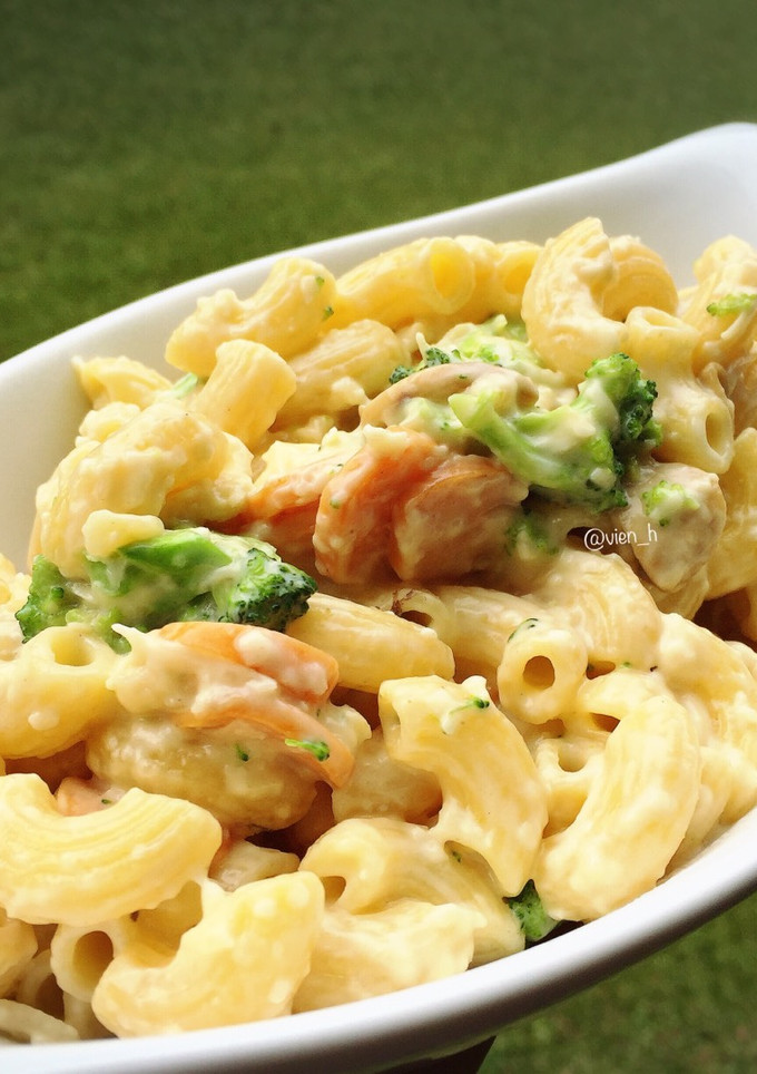 Foto resep Maccaroni and Cheese with veggie