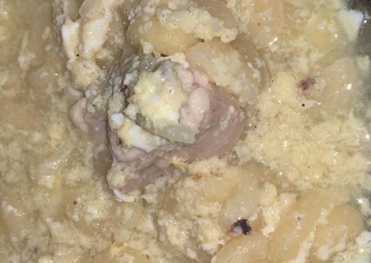Stup macaroni tanpa susu/keju