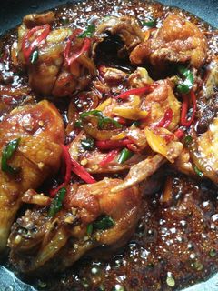 Foto resep Ayam kecap pedas
