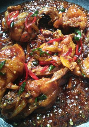 Foto resep Ayam kecap pedas