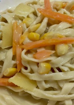 Una foto de Linguini Primavera Artesanal #linguini #pasta