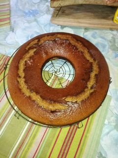 Una foto de Torta de banana con dulce de leche no festiva