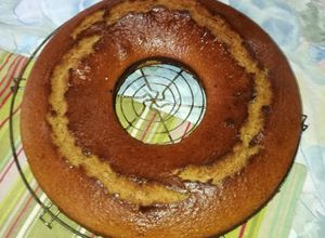 Una foto de Torta de banana con dulce de leche no festiva