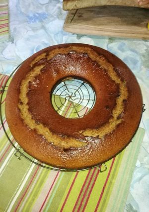 Una foto de Torta de banana con dulce de leche no festiva