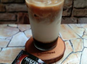 Foto resep Es Kopi Susu Gula Aren(Ala Janji Jiwa)😂😋