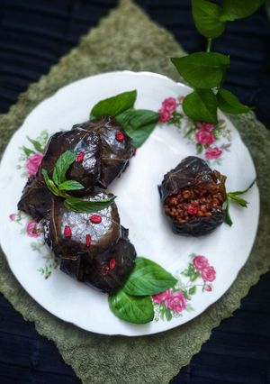 عکسی از دستور دلمه بدون گوشت