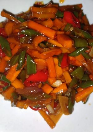 Foto resep Tumis Wortel Kacang Panjang