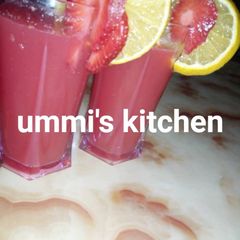 A picture of Strawberry juice.