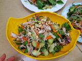 Gỏi mực nang, su hào