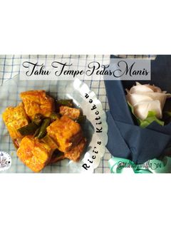 Foto resep Tahu Tempe Pedas Manis