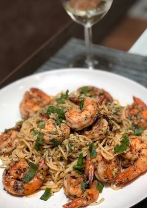 Foto resep Garlic Butter Shrimp Scampi with Pasta