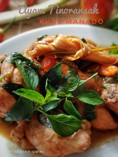 Foto resep Ayam Tinoransak khas Manado