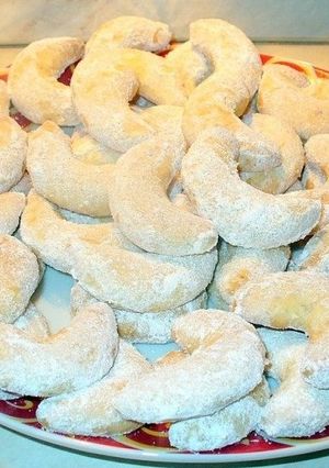 Vaníliás kifli recept fotója