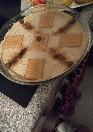 صورة لوصفة نسكافيه بالبسكوت