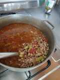 Arroz de frijol cabeza negra