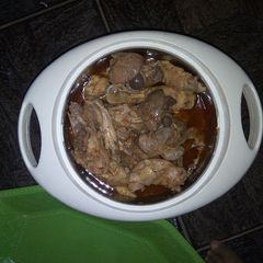 A picture of Chicken pepper soup.